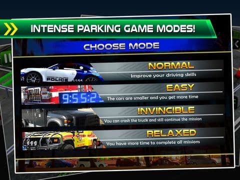 Police Emergency Car Parking Simulator - 3D Bus Driving Test & Truck Park Racing Games screenshot 4