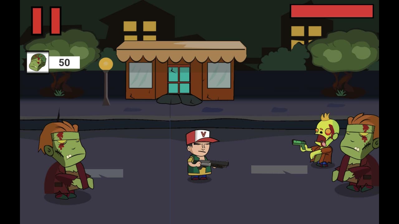 Zombie Shooter (itch) (RajanAbishai) screenshot 2