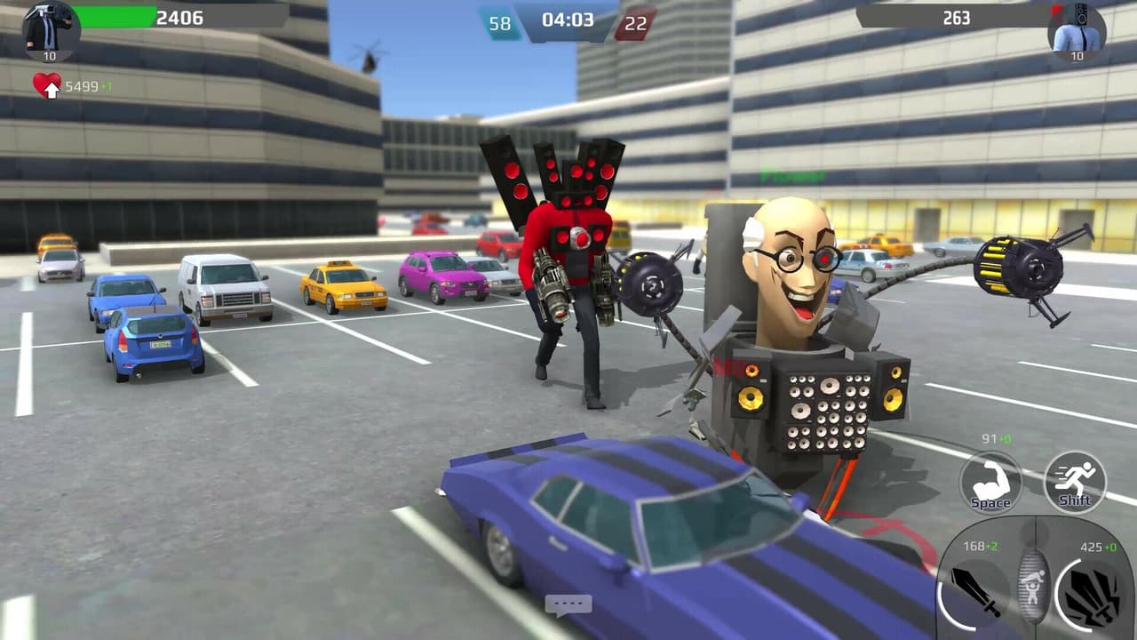 Skibidi Toilet Battle screenshot 2