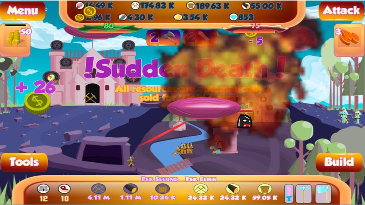 Tap n Build 2 - Tower Clicker ( Multiplayer td ) screenshot 4