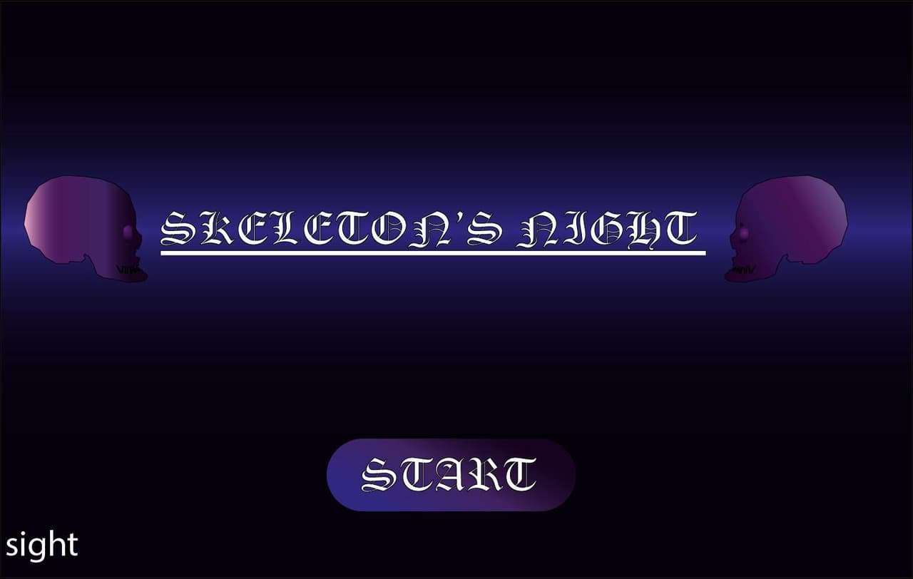 Skeletons night