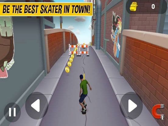 Skating City: Funny Skateboard