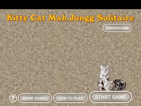 Kitty Cat Mah Jongg Solitaire screenshot 3
