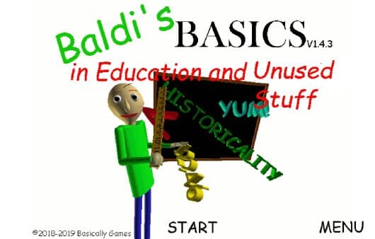 Baldis Basics in Education and Unused Content