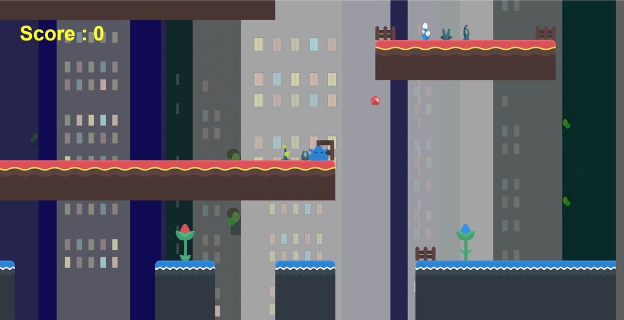 Jeu de plateforme screenshot 2