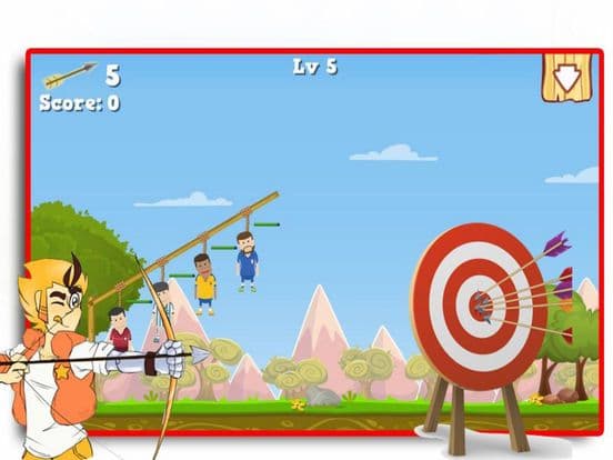 Bow Shoot Rescue Game