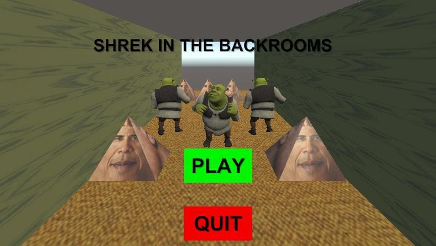 Shrek In The Backrooms - An Endless Runner