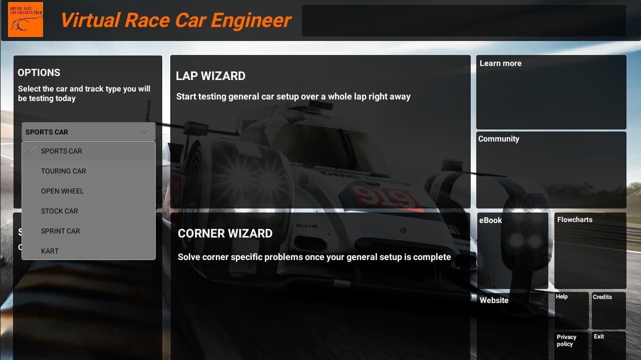Virtual Race Car Engineer 2020 screenshot 3