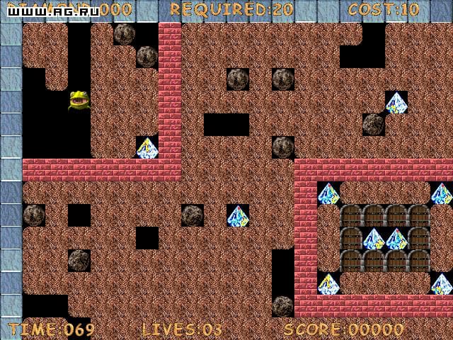 Boulder Rash Original screenshot 3
