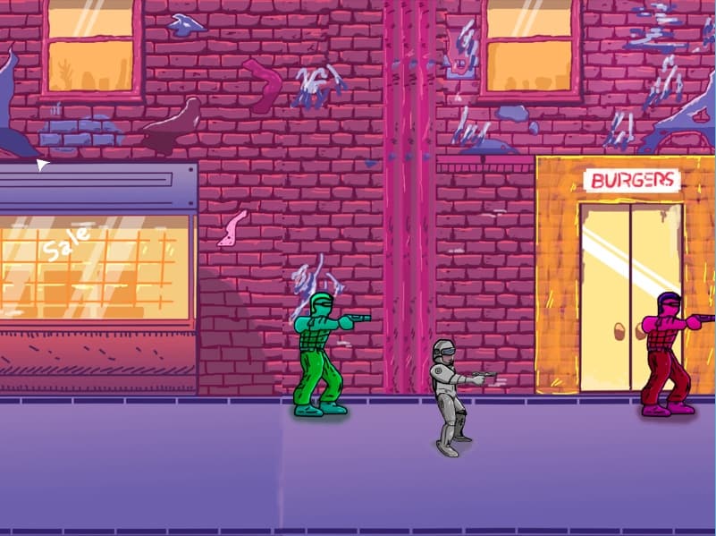 ria pc game - pink dreams come true - robocop screenshot 5