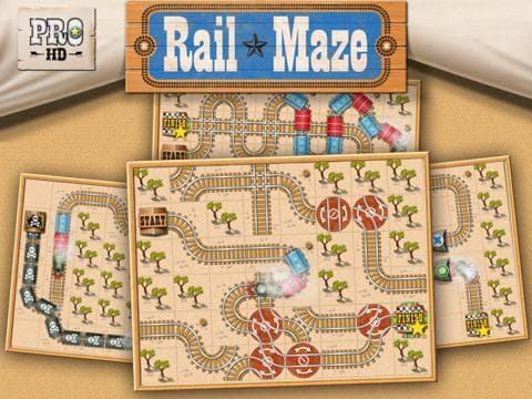 Rail Maze Pro HD screenshot 2
