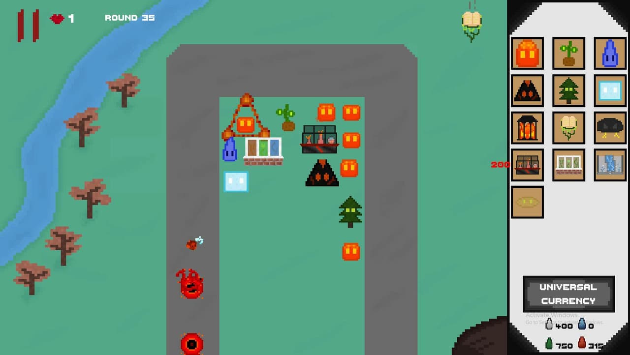 Elemental Tower Defense (ForSync) screenshot 2