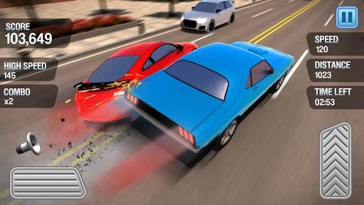 Traffic Racing - How fast can you drive? screenshot 2