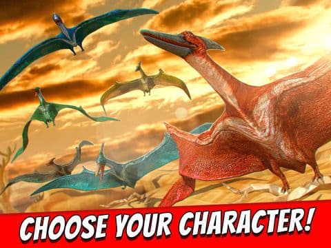 World Wild Jurassic . Dinosaur Simulator Racing Game Free 3D