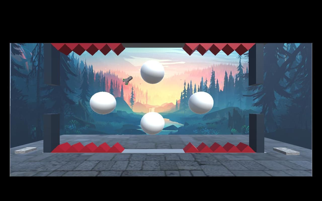 WIP of 3d rocket game screenshot 2