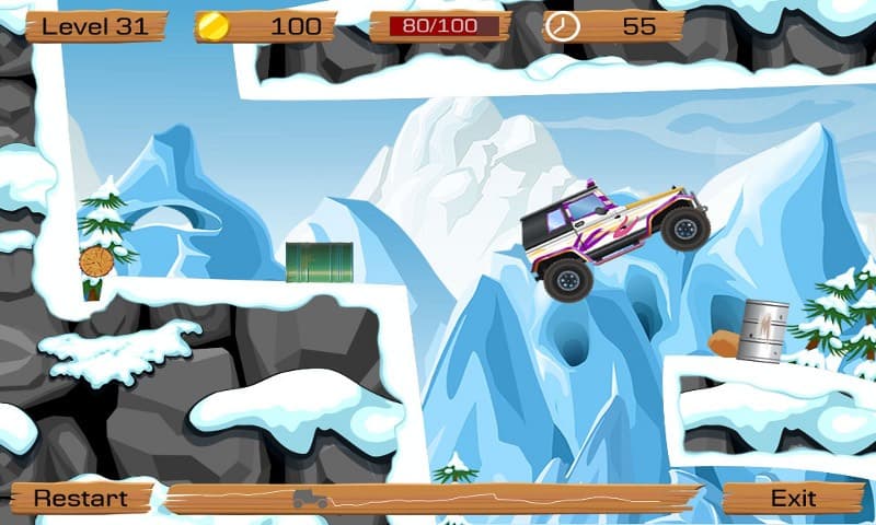 Snow Off Road (itch) screenshot 5