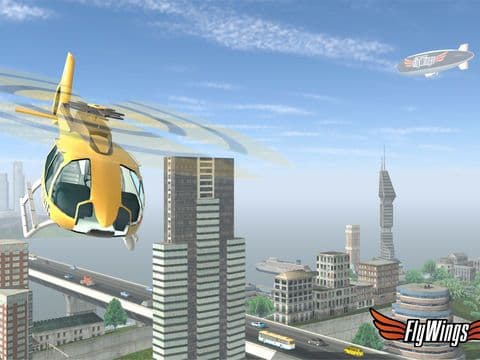 Helicopter Flight Simulator Online 2015 - Flying in New York City HD - Fly Wings screenshot 3