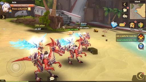 Blade & Wings: Future Fantasy 3D Anime MMORPG Game screenshot 3
