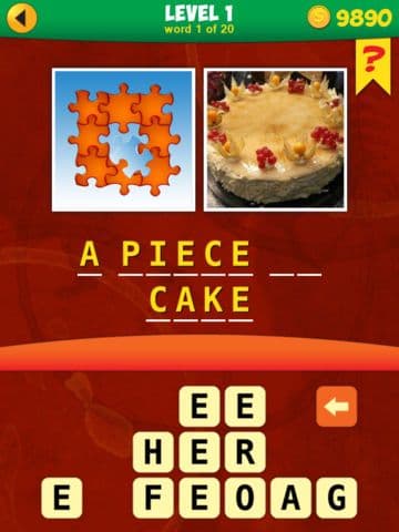 2 Pics 1 Phrase Word Game screenshot 2