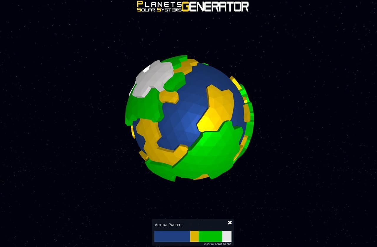 Planets & Solar Systems Generator