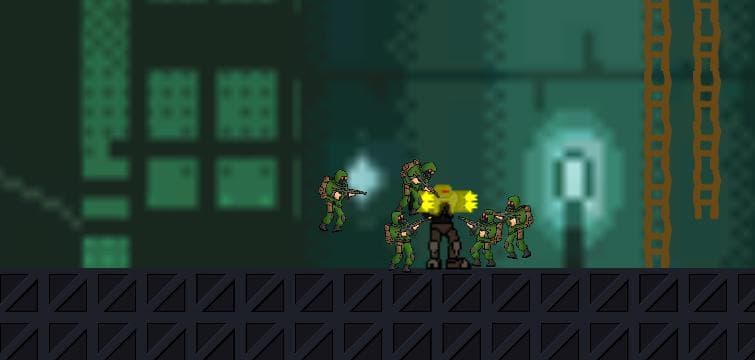 The Infiltration of the Dance Machine Robots Base