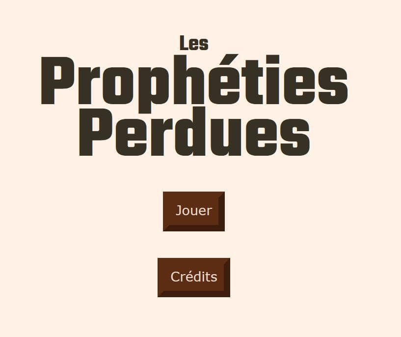 Les Prophéties Perdues screenshot 2