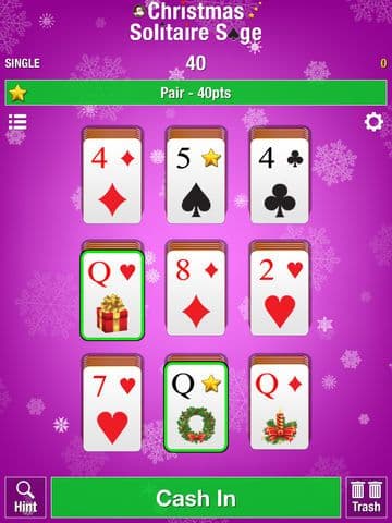 Christmas Solitaire Sage screenshot 3