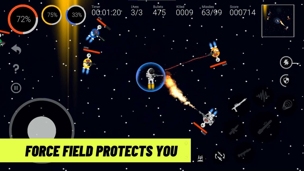 Fatal Space: Free Action And Space Shooter Game screenshot 6
