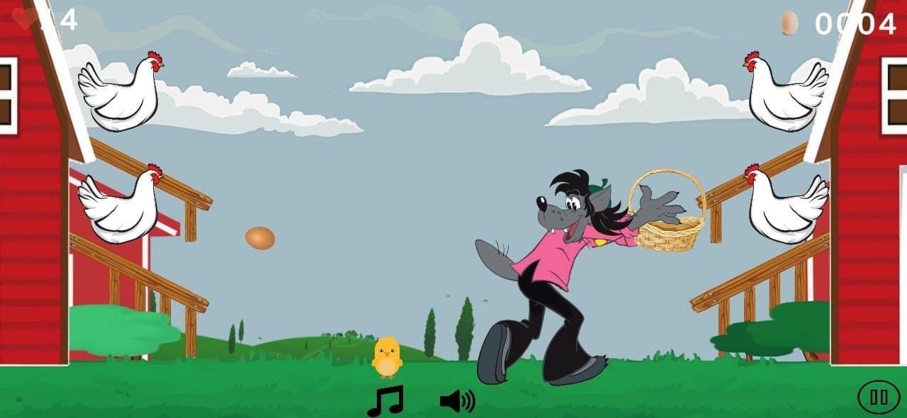 Wolf Catсhes Eggs screenshot 3
