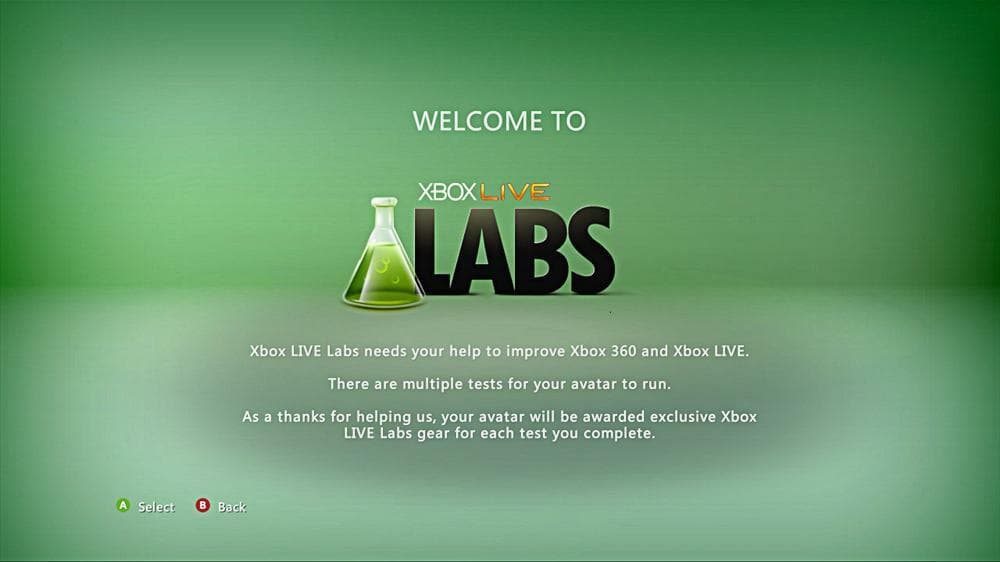 Xbox LIVE Labs screenshot 2