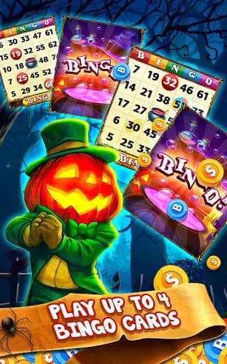 Halloween Bingo - Free Bingo Games screenshot 4