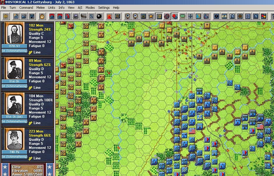 Civil War Campaigns: Campaign Gettysburg screenshot 3