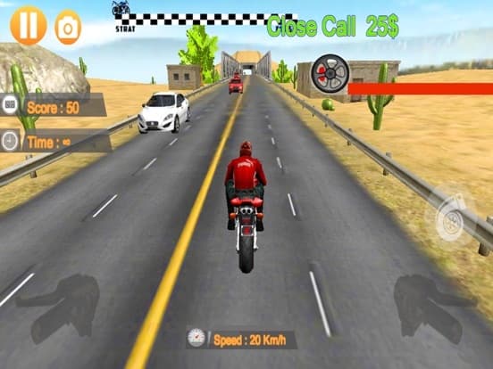 Traffic Bike Endless Racer 2 screenshot 4