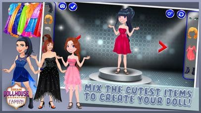 Dream Doll House Design Games screenshot 2