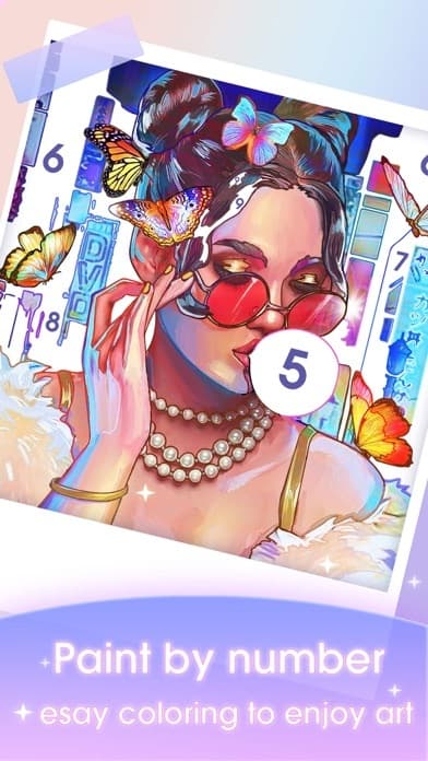 Color by Number: Calm Art screenshot 4