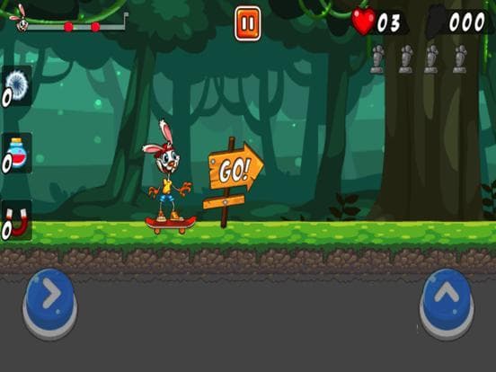 Bunny Skater screenshot 2