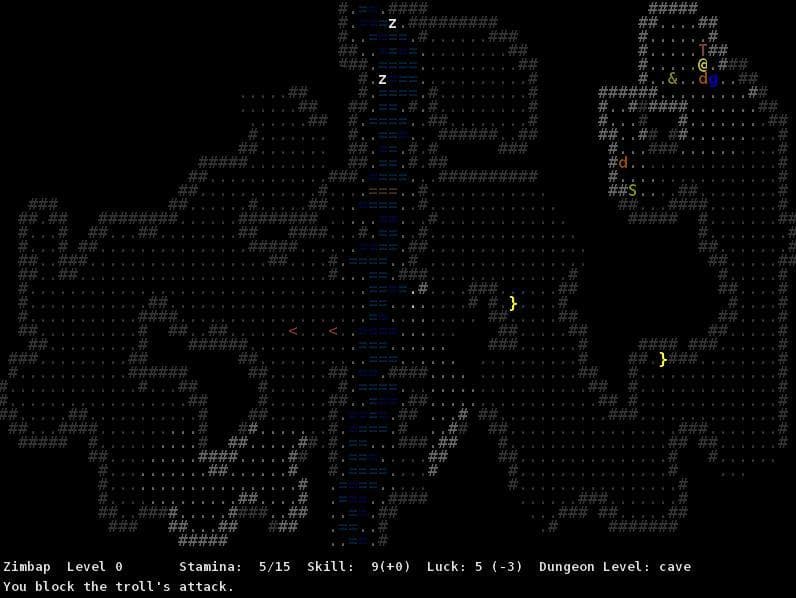 Warlock of Firetop Mountain Roguelike screenshot 2