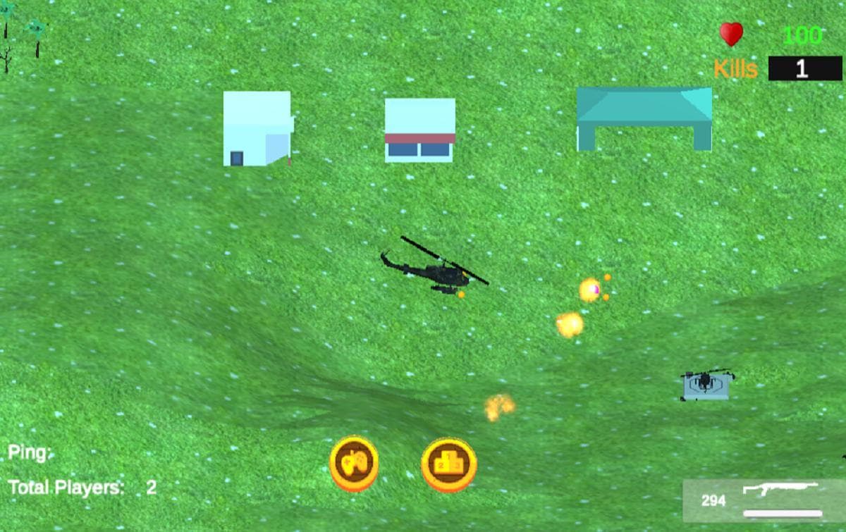 Helicopter Warzone MMO screenshot 3