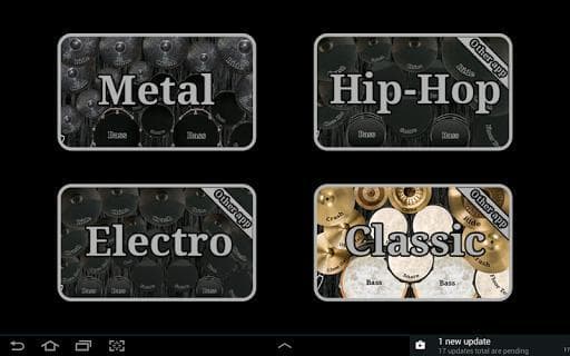 Drum kit metal