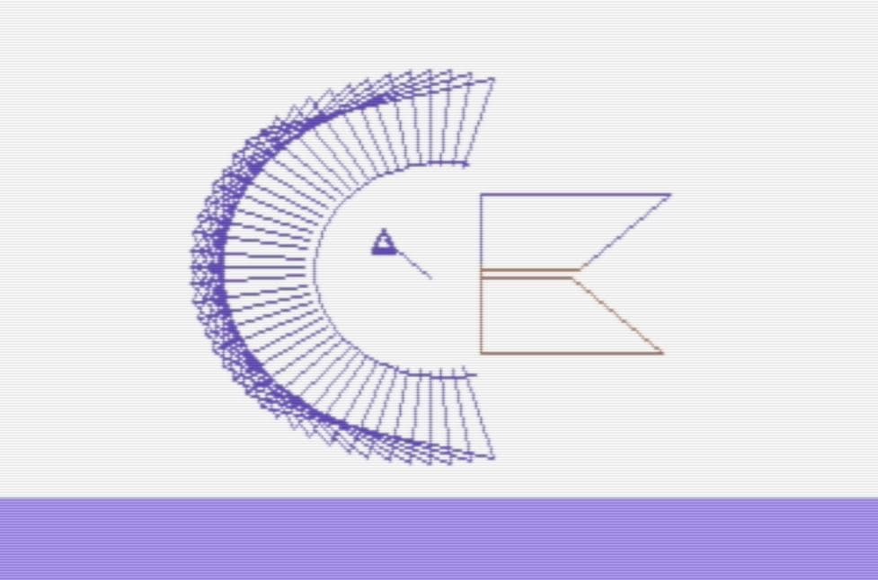 C64 Birthday logo jam in LOGO screenshot 2