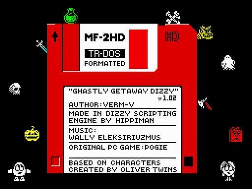 Ghastly Getaway Dizzy (ZX Spectrum Edition) screenshot 2