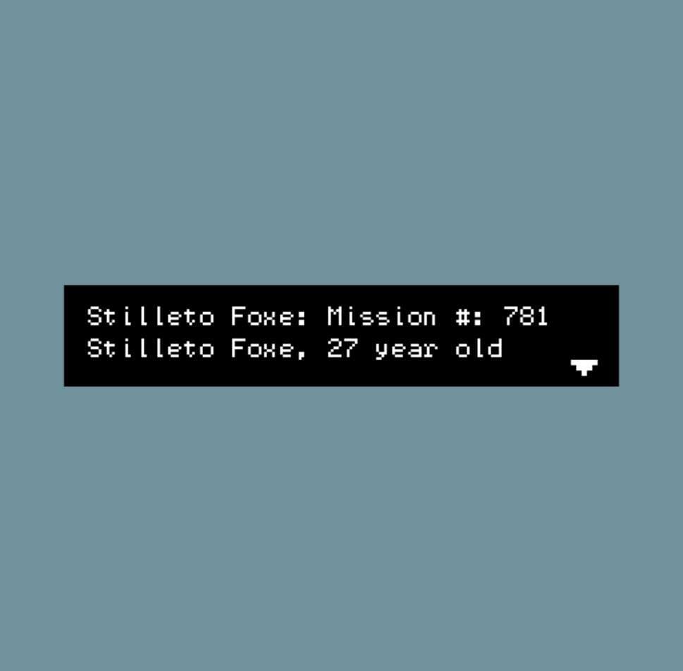 Stilleto Foxe - Mission: 781
