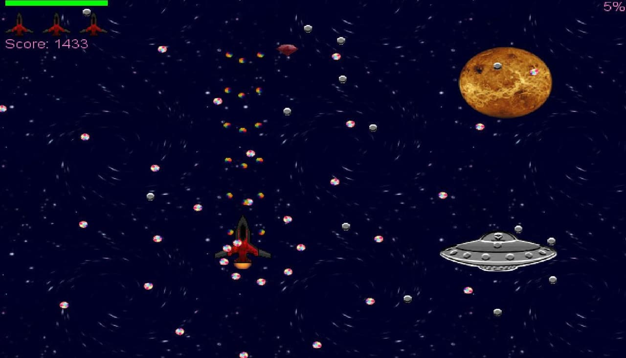 Pixelium Planoid Shooter screenshot 4