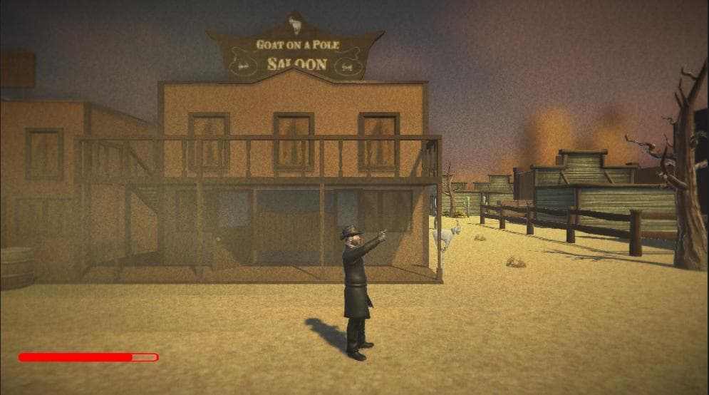 The Outlaw Lefty Wright in Solar Dusk