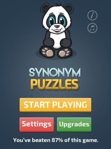Synonyms Word Game