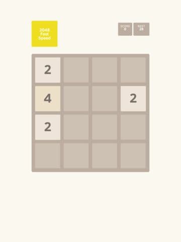 2048 Fast Speed screenshot 3