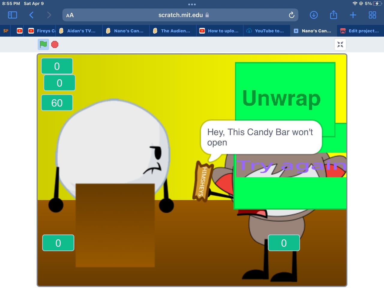 Nanos Candy Bar Adventure and Mr.NanoS screenshot 3