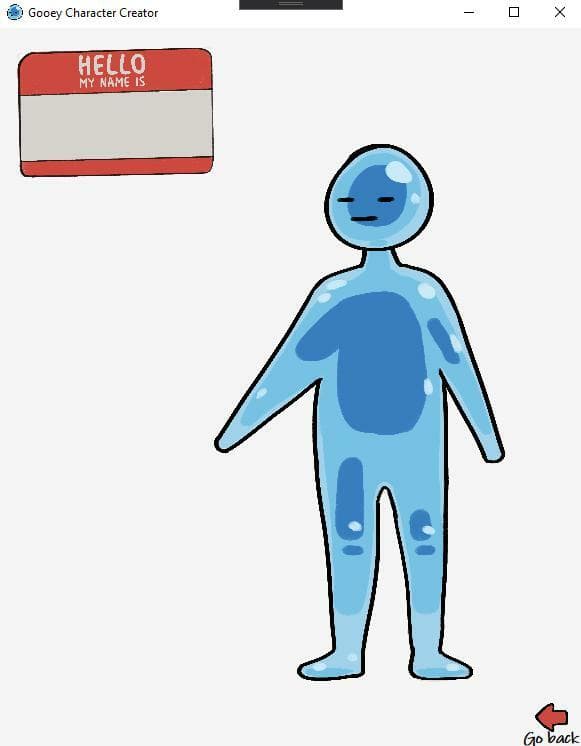 Gooey Character Creator screenshot 3