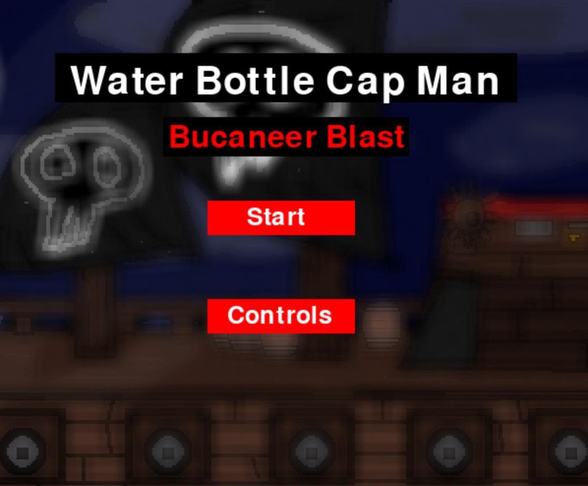 Water Bottle Cap Man: Bucaneer Blast