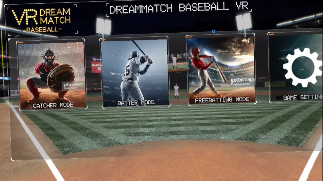 VR DREAM MATCH BASEBALL screenshot 3